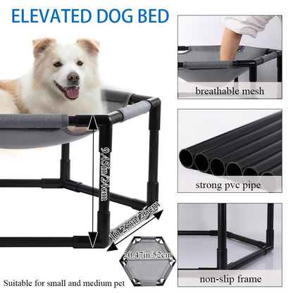 🐾 Cooling Elevated Dog Bed 🛏️